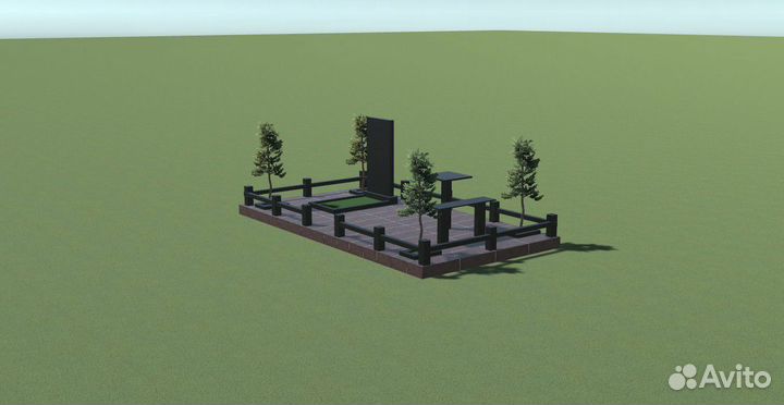 Благоустройство могил