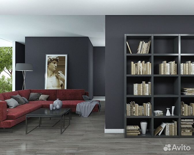 Плитка виниловая