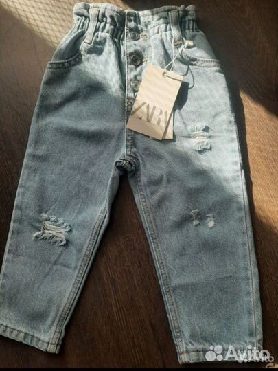 Джинсы zara для девочки