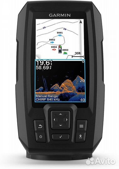 Эхолот Garmin Striker Vivid 4cv с датчиком GT20
