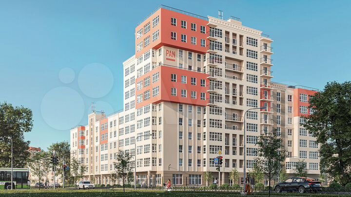 3-к. квартира, 78,3 м², 5/8 эт.