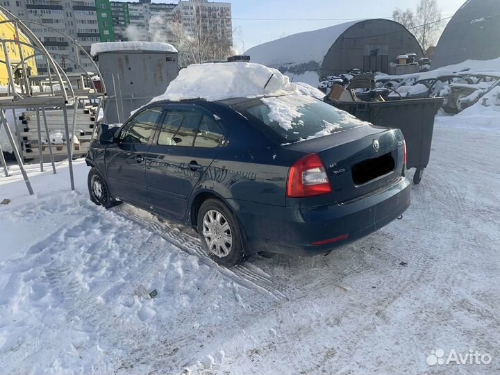 Поступление автомобиля в разбор Skoda Octavia A5