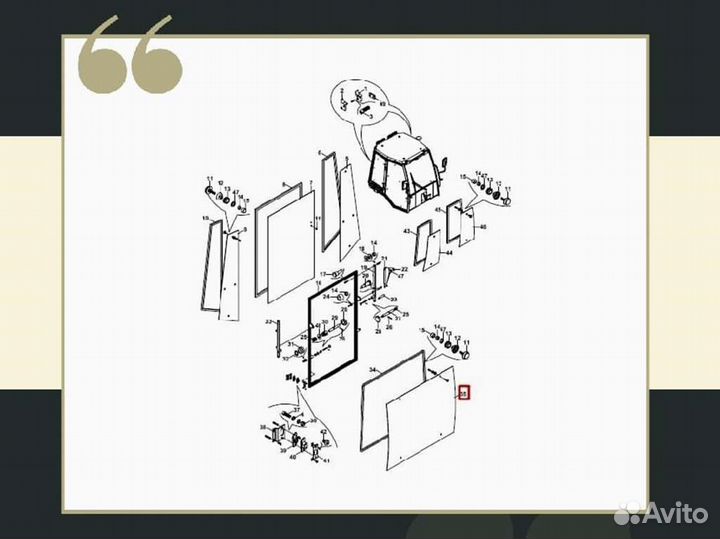 Стекло лобовое Hidromek