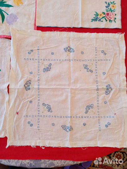 Салфетка. Старинная вышивка