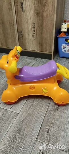 Каталка-качалка Бегемот