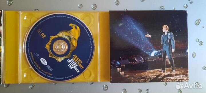 Концертный альбом Johnny Hallyday 98