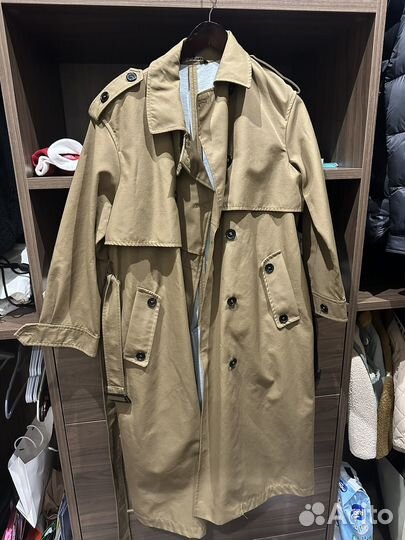 Тренч Zara unisex размер M