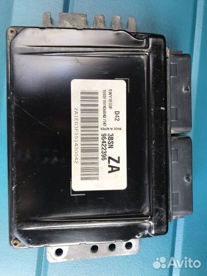 Блок управления двигателем chevrolet lacetti 1.6