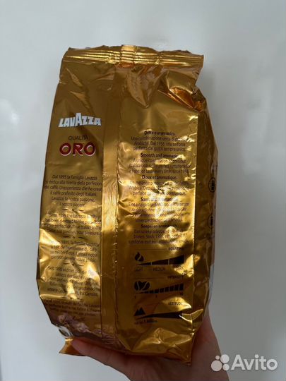 Коф в зернах lavazza oro 1 кг