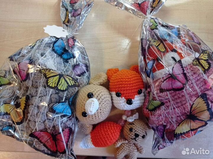 Вязанные игрушки ручной работы