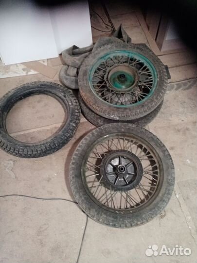 Колеса мотоцикла Днепр Урал