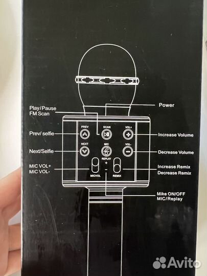 Микрофон беспроводной bluetooth