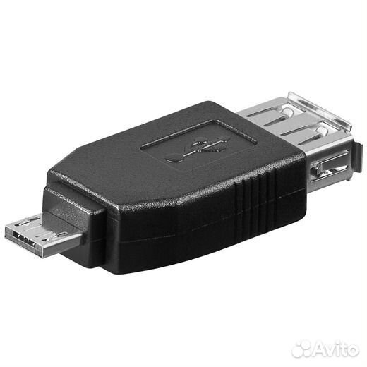 Переходник microusb x USB (OTG) -0.1 м. Perfeo A70