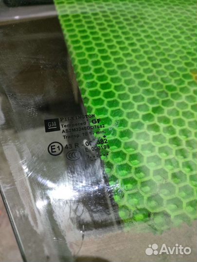 Переднее правое стекло opel Astra H