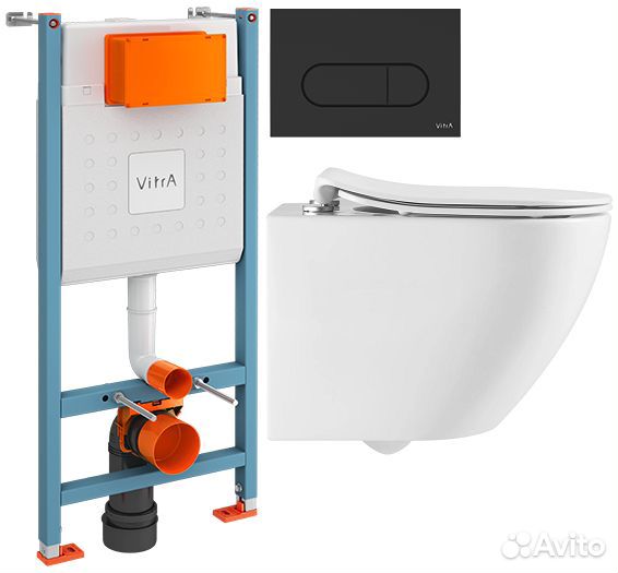 Инсталляции grohe, tece, vitra с унитазом