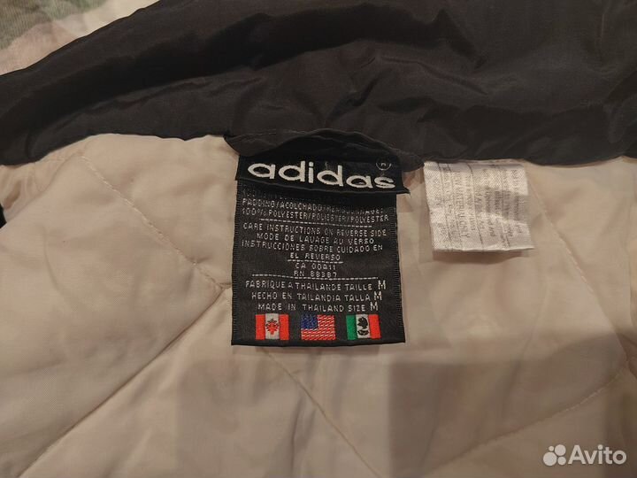Винтажный костюм adidas из 90х (бомбер+брюки)