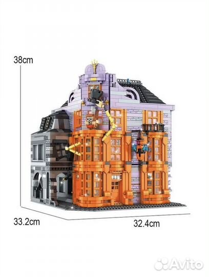 Конструктор Гарри Поттер Магазин близнецов Уизли