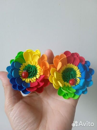 Резинки для волос ручной работы