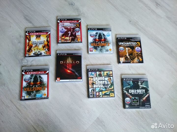 Лицензионные диски Ps3 (шутеры, экшн, квесты)