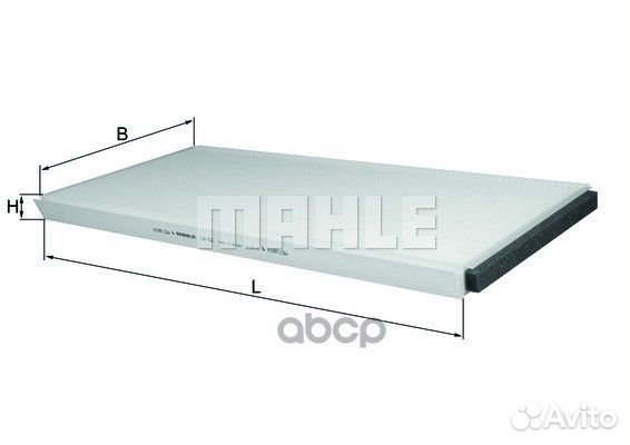 Фильтр салонный knecht LA62 LA62 Mahle/Knecht