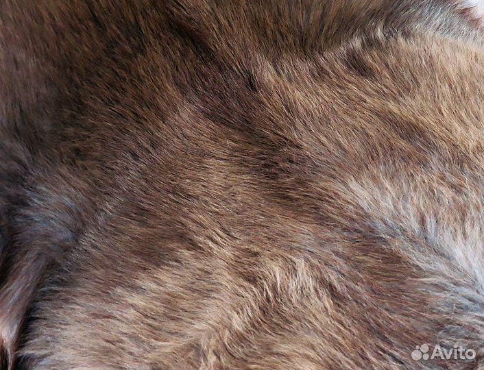 Шкура овечья серо-коричневая (№146)
