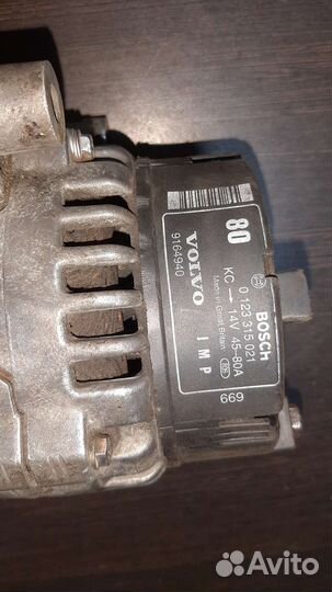 Генератор Вольво s40/v40 1996 г/в