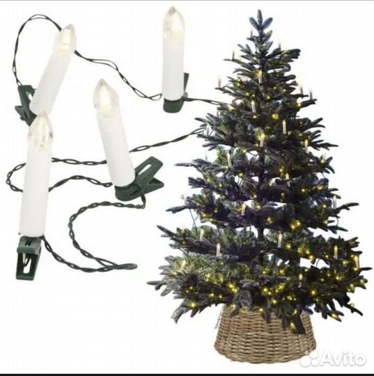 Свечи на елку/ гирлянда