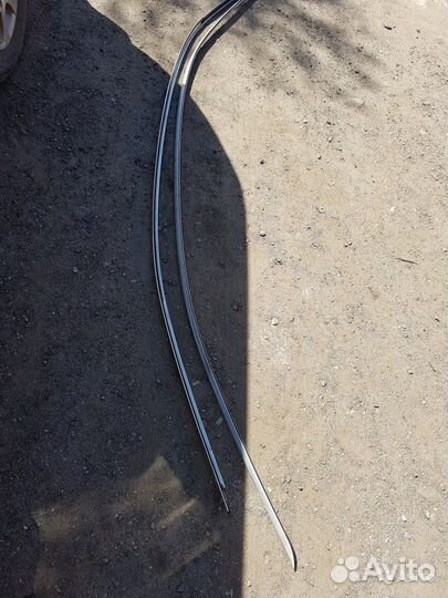 Хром декоративная планка накладка крыши BMW F02