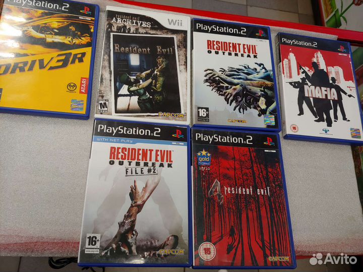 Игры для Sony Playstation 2 лицензия