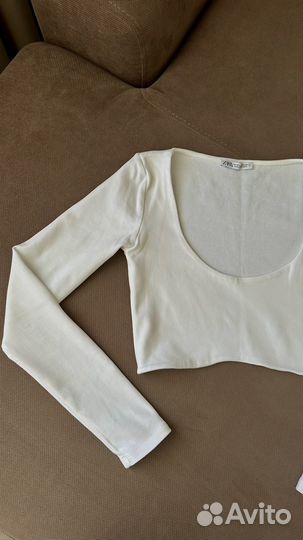 Топ с длинным рукавом Zara
