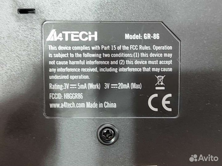 Клавиатура беспроводная А4tech GR-86