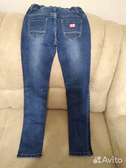 Джинсы стрейч для девочки 152 разм