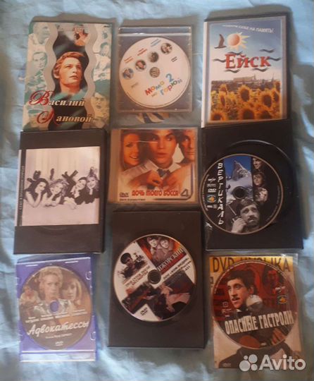 CD диски кино песни игры