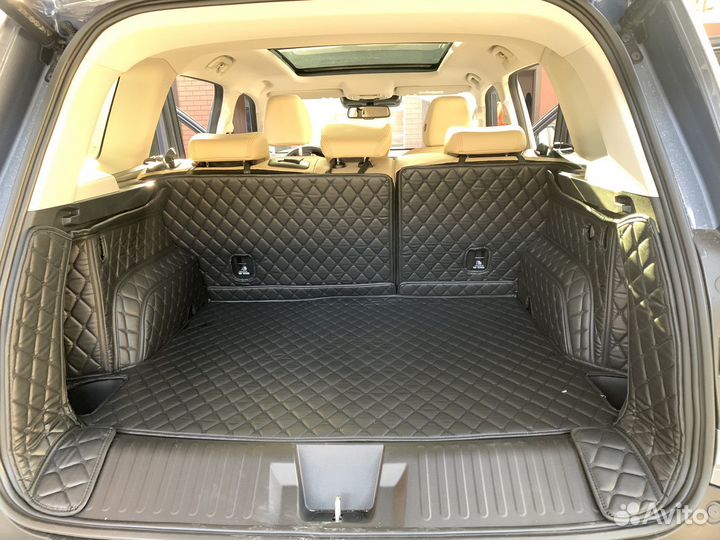 3Д коврики в багажник Kia Sedona