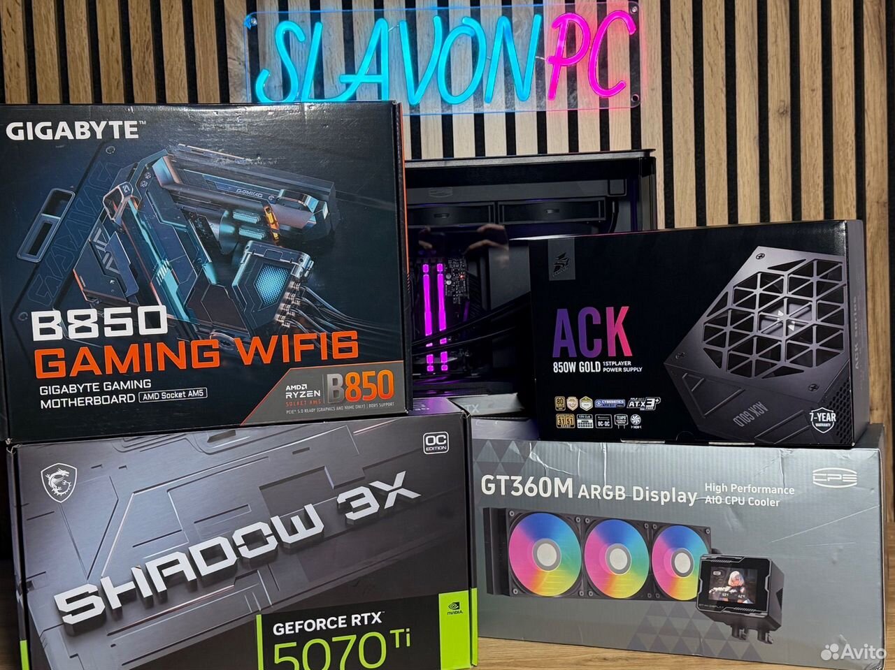 Игровой ПК — AMD Ryzen 7 9850X3D / 5070 Ti / 32 GB — фото 3