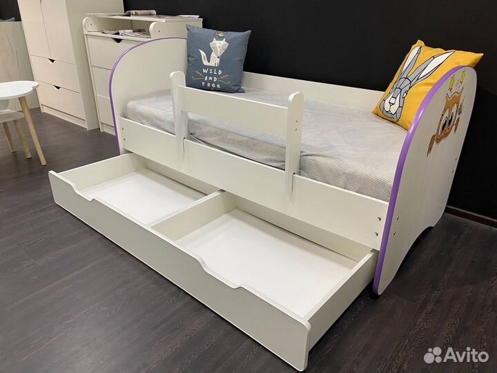 Детская кровать с Бортиком