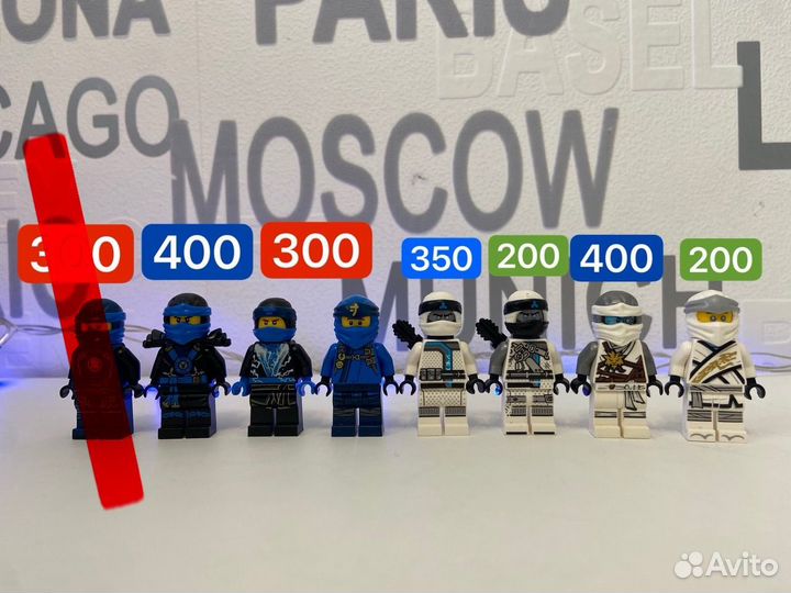 Lego Ninjago Минифигурки
