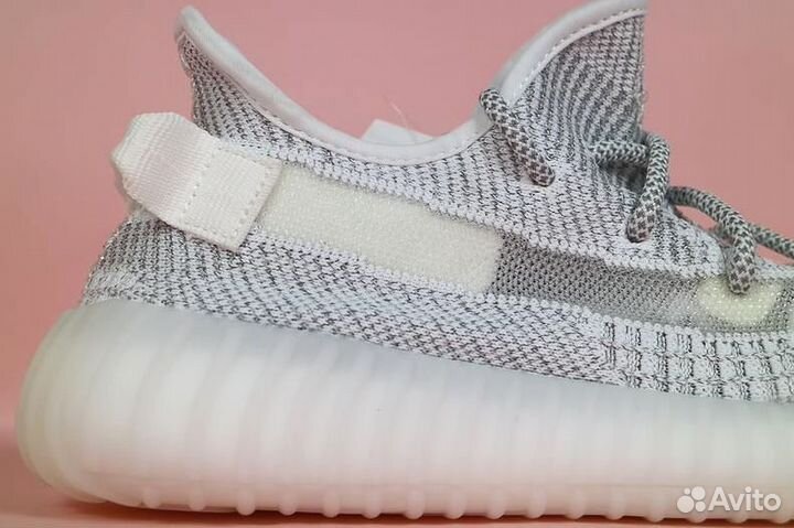 Adidas Yeezy Boost 350 серебристые