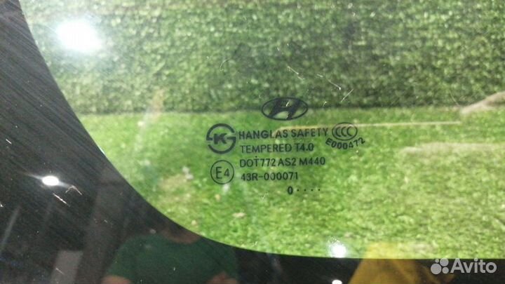 Форточка кузова Hyundai Grand Starex Правая Задняя