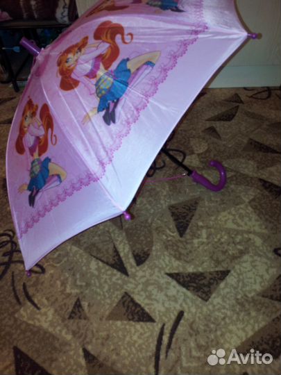 Зонт большой, бренд Винкс