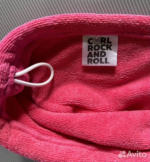 Капюшон (полотенце) для волос Curl rock and roll