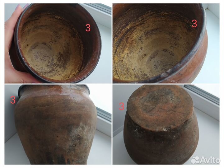 Горшки глинянные для печи СССР