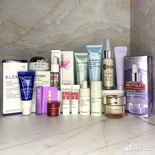 Миниатюры косметики Biotherm,Elemis,Babor,Vichy
