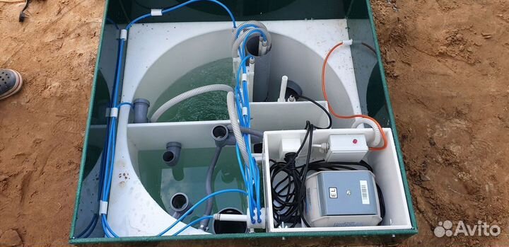 Септик для дома и дачи. Установка под ключ