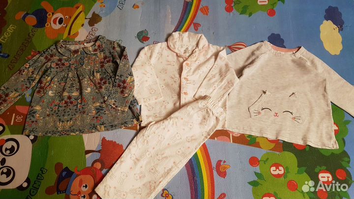 Вещи пакетом на девочку 86
