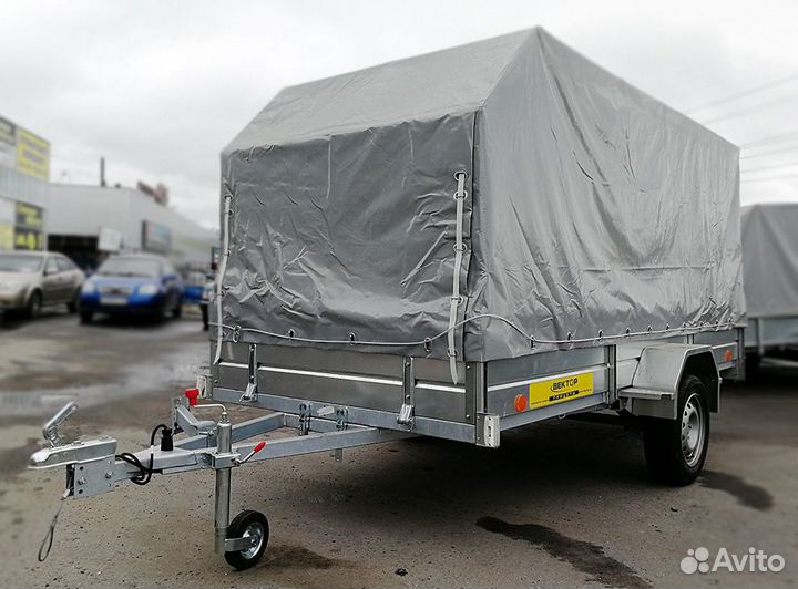 Вектор 3.5х1.5м R16,борт 400мм с Аэротентом