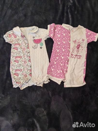 Пакет вещей на девочку размер 74/80