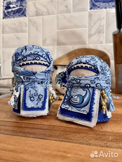 Куклы-вязанки на заказ