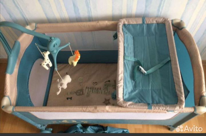 Детская кровать манеж