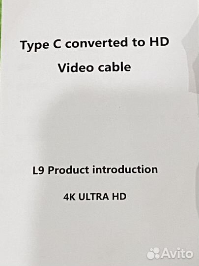 Конвертер переходник из Type C в hdmi Type-C hdmi